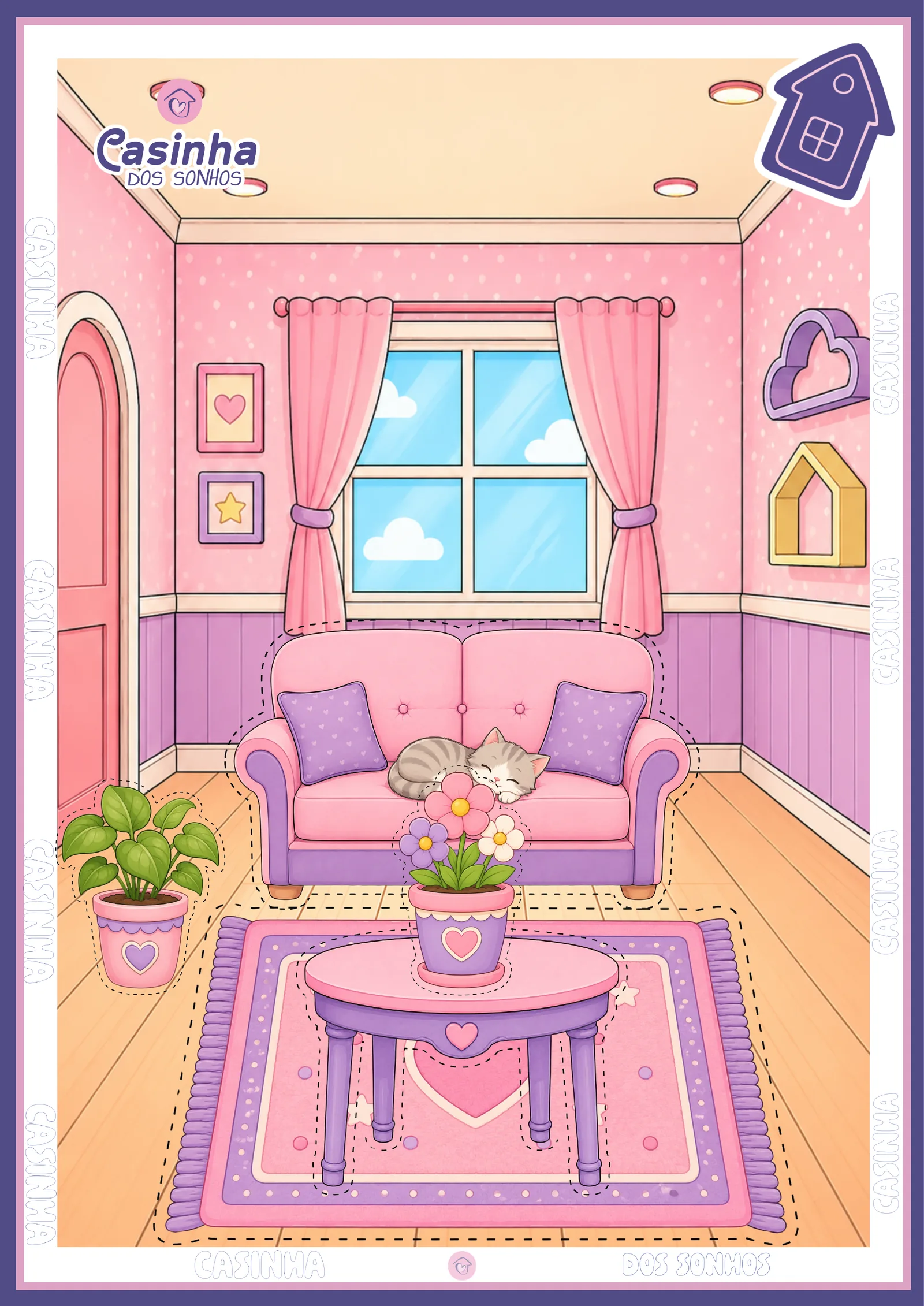 Sala da Casinha dos Sonhos
